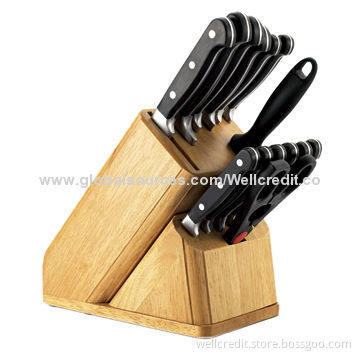 15pcs S/S knife set with good quality and cheap price